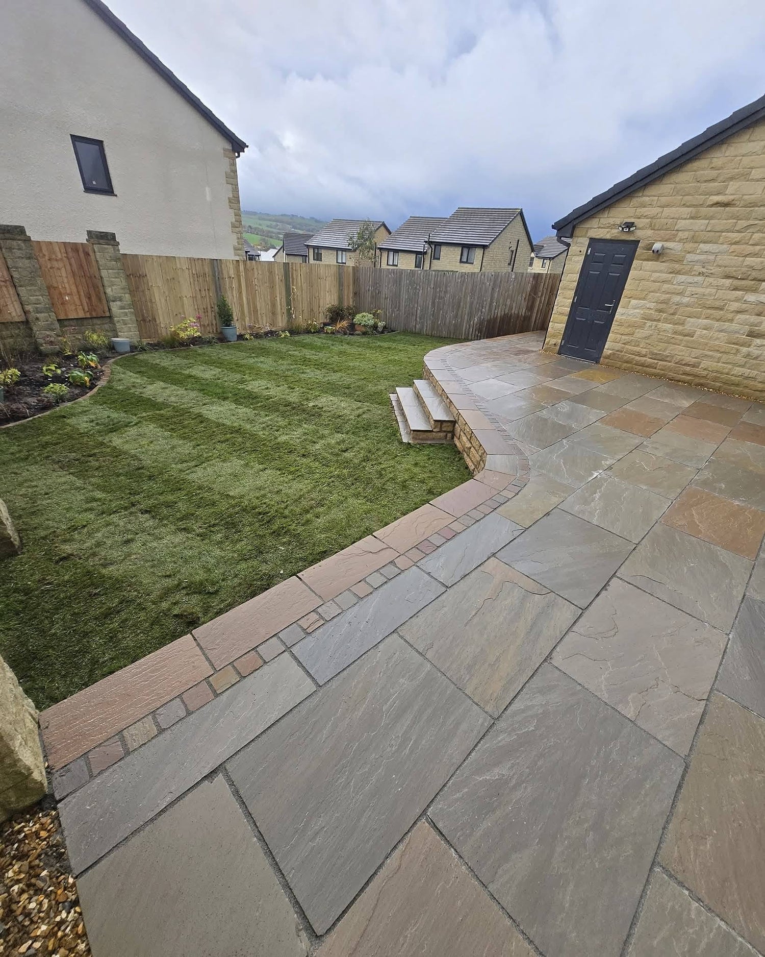 Raj Green Sandstone Paving