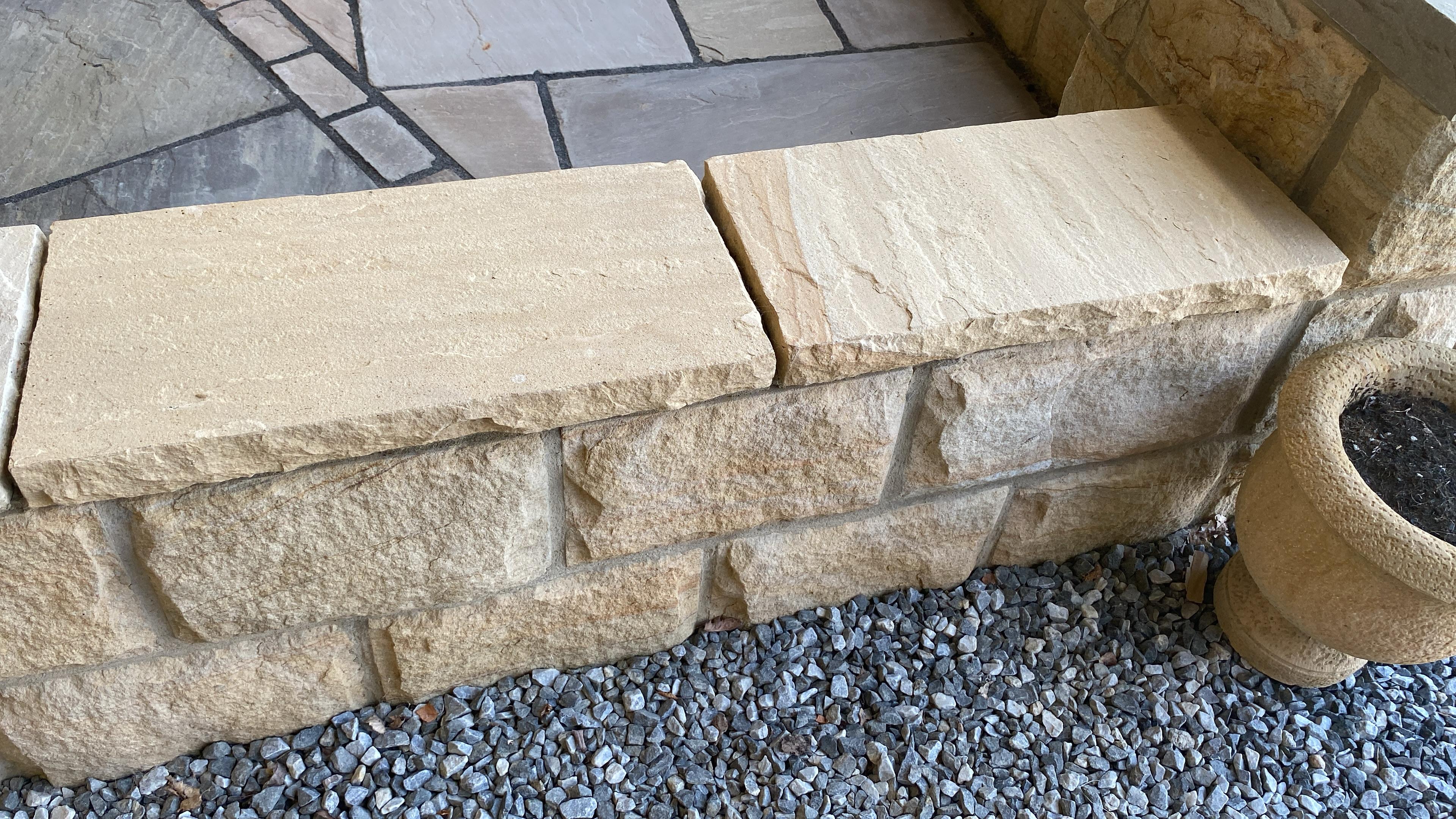 Rusticated Coping Stones Coping Stones | Bridge Street Stone | Shop Online