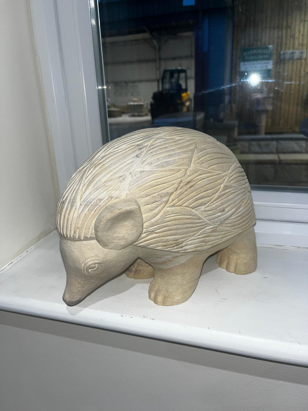 Hedgehog Stone Carving 1