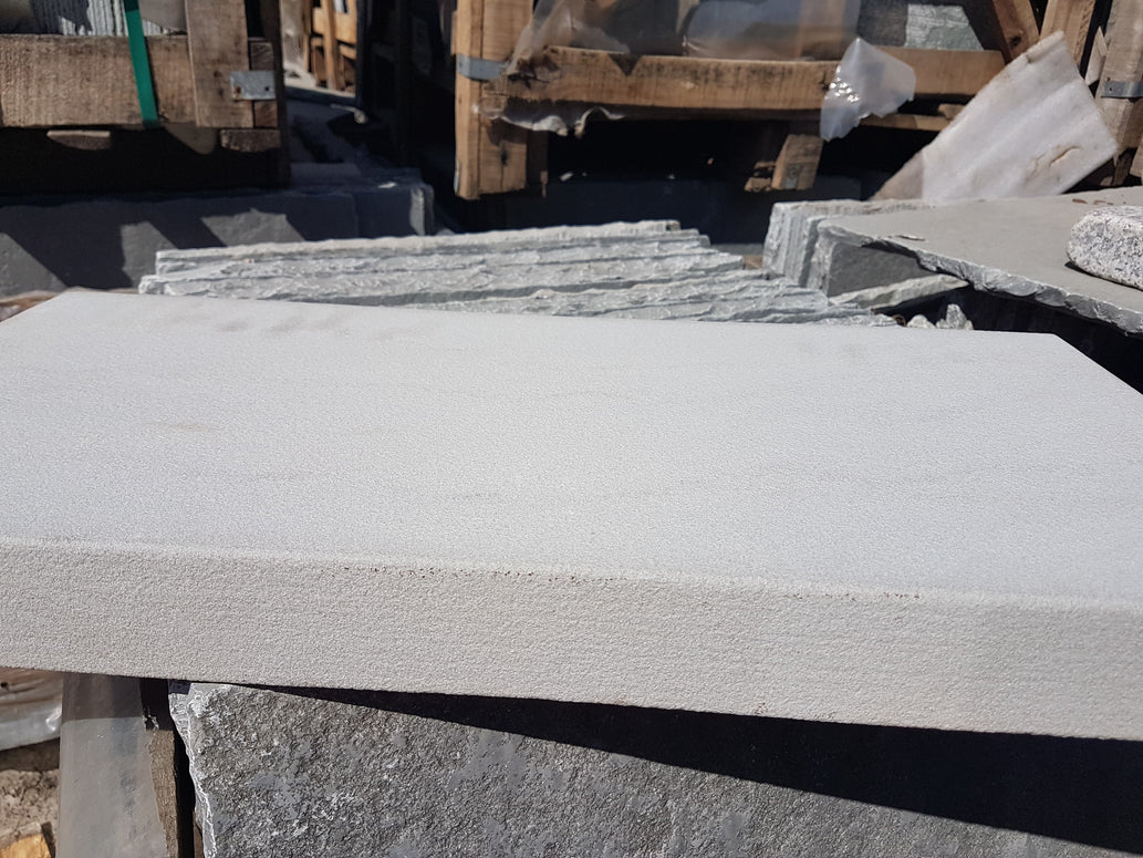 Kandla Grey Sandstone Coping Stones - Sawn (610x300x50mm)