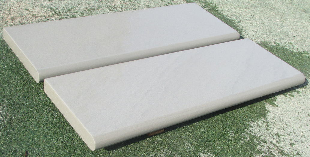 Kandla Grey Sandstone Step Tread - Sawn & Bullnosed