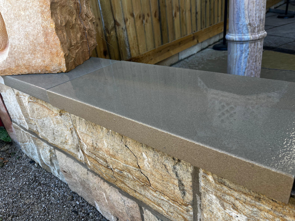Raj Sandstone Coping - Sawn 1