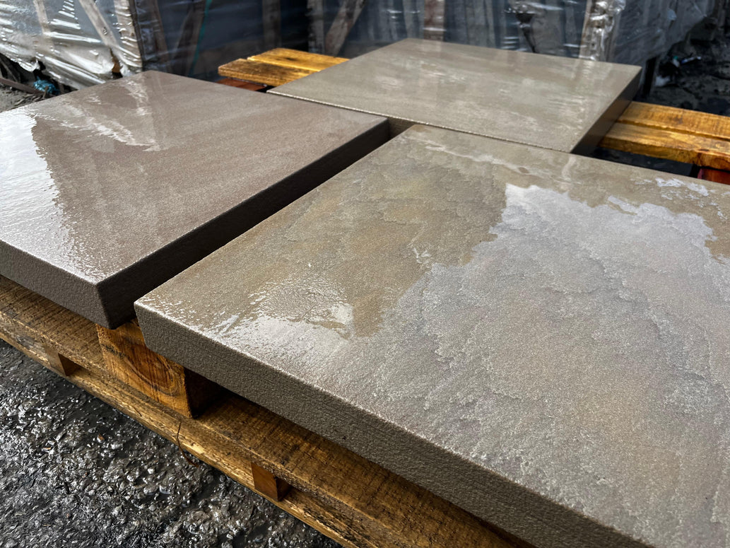 Raj Sandstone Pier Cap - Sawn 1