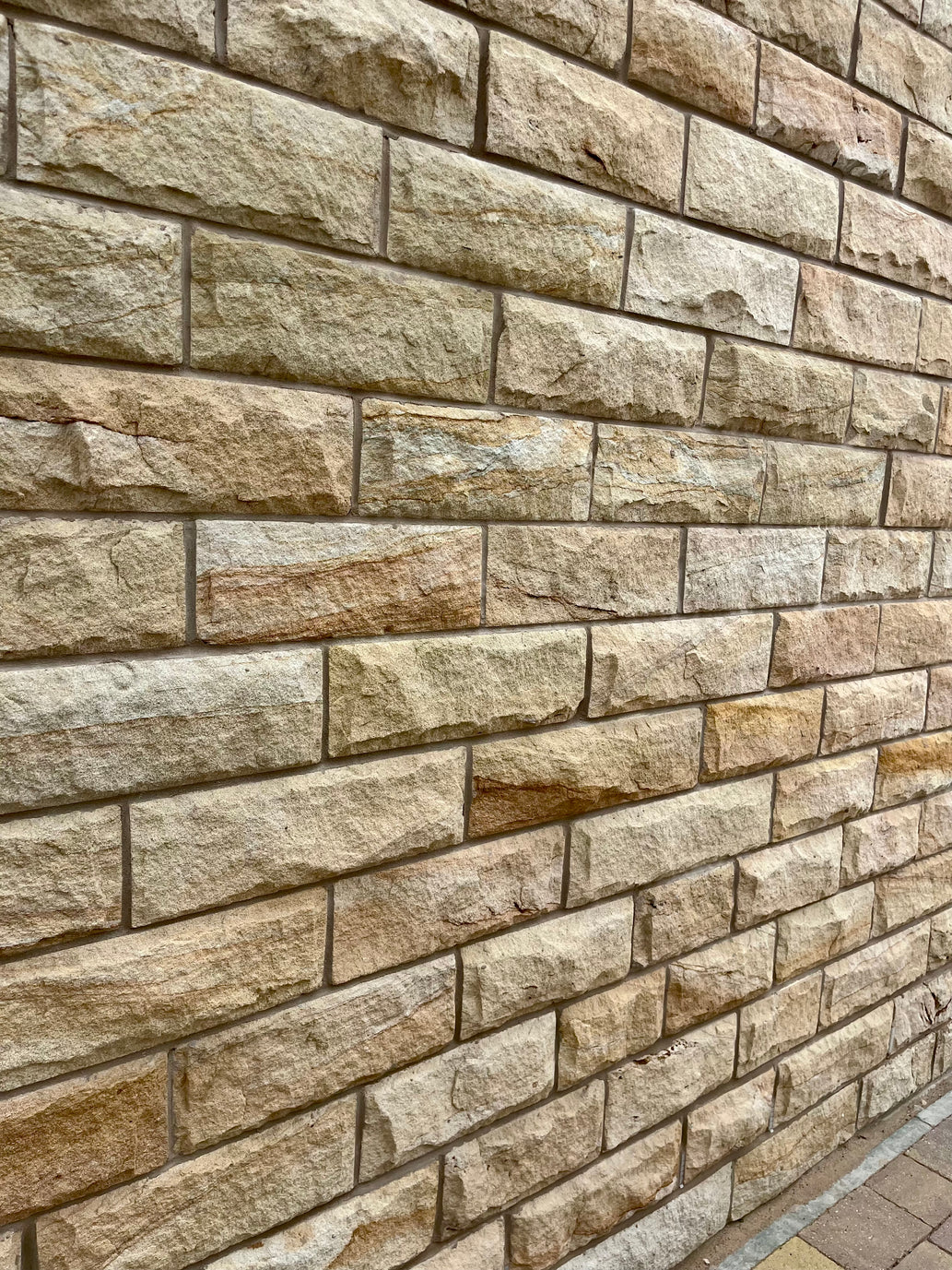 SP1 Pitched Face Stone Walling 1