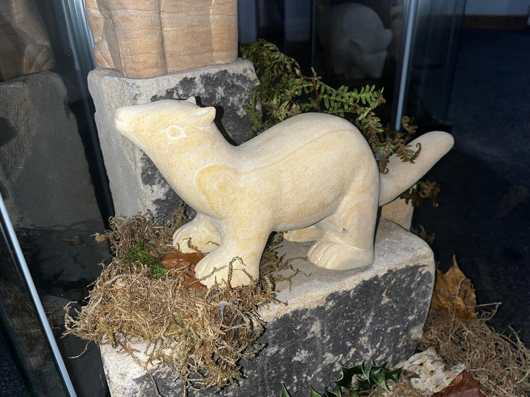 Stoat Stone Carving 1