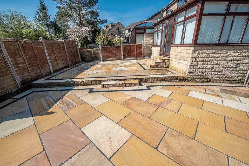 Whitby Sandstone Paving 1