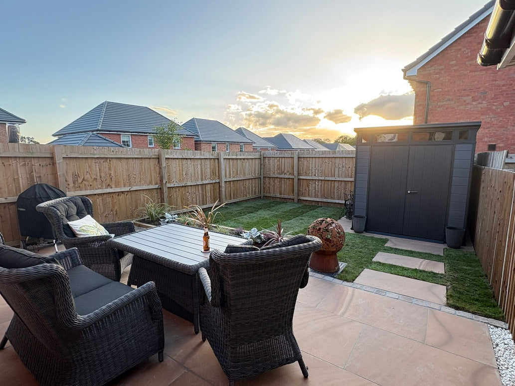 Rippon Buff Porcelain Paving (20mm)