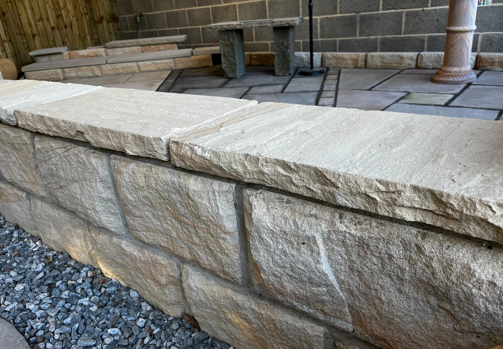 Whitby Sandstone Coping - Riven