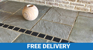 Kandla Grey Indian Sandstone 22mm Calibrated Project Pack (17.82M²)
