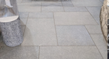Lunar Grey Porcelain Paving – Light Contemporary Style with Subtle Movement