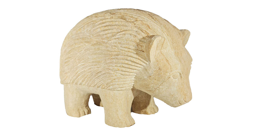 Hedgehog Stone Carving