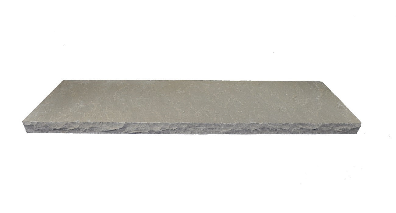 Raj Riven Sandstone Steps – Natural Rock-Faced Stone for Gardens ...