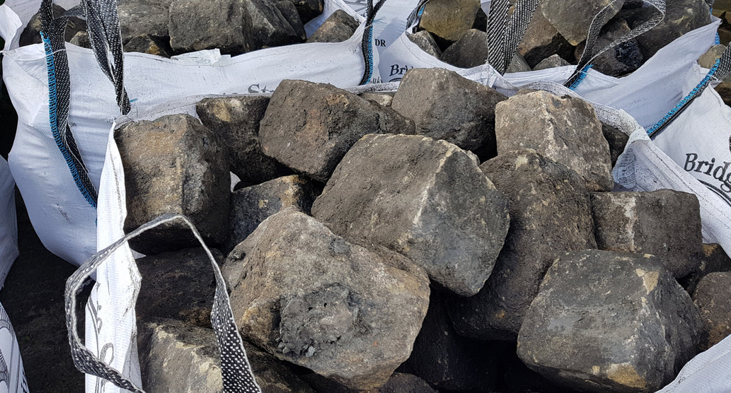 Reclaimed Yorkstone Cobbles