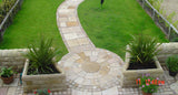 Fossil Mint Indian Sandstone Paving