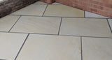 Yellow Mint (Whitby) Sawn Indian Sandstone - 900 x 600